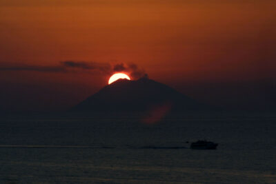 Stromboli by night